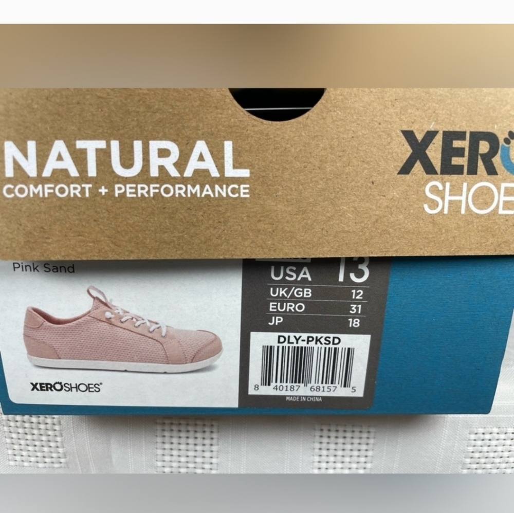Xero Shoes Dillon Knit Kids Sneakers Pink Size 13 - Picture 6 of 7